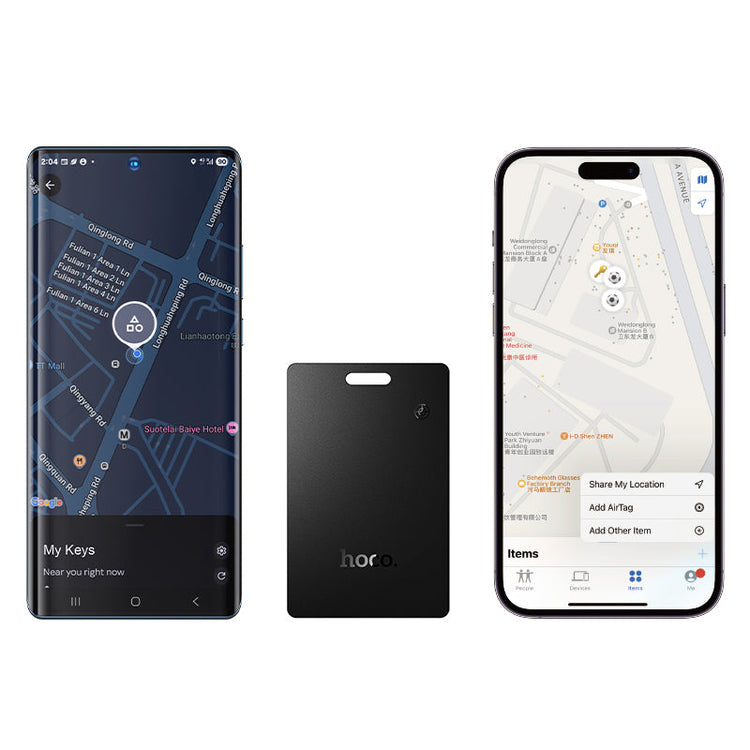 Hoco Dual Card Type Bluetooth Anti-Lost Tracker for Wallets and Bags