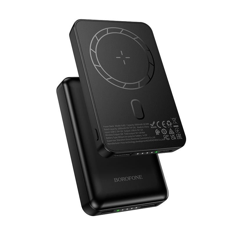 BOROFONE 5000mAh Magnetic Power Bank Portable Phone Charger