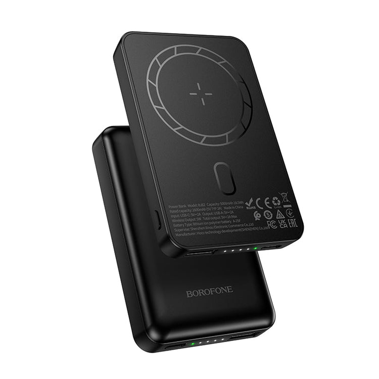 BOROFONE 5000mAh Magnetic Power Bank Portable Phone Charger