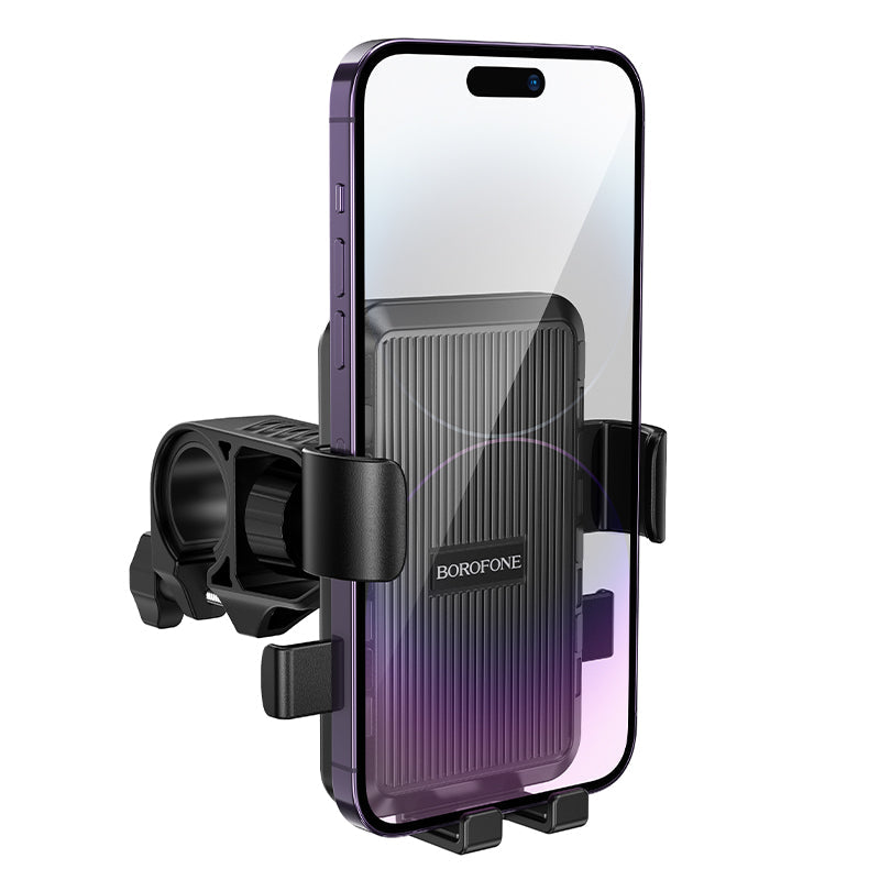 Borofone Universal Motorcycle and Bicycle Phone Holder with Secure Grip