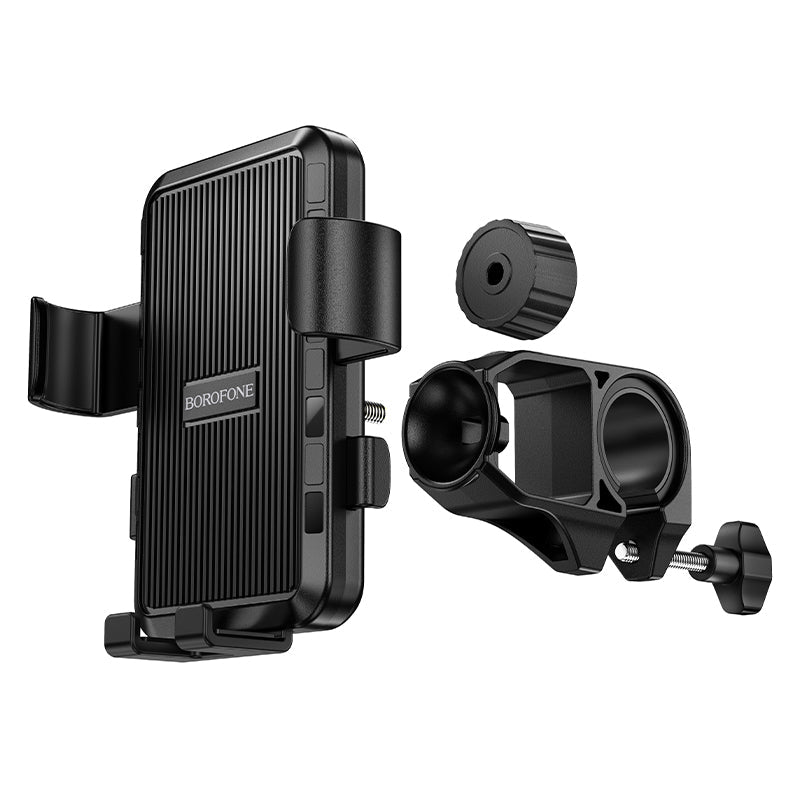 Borofone Universal Motorcycle and Bicycle Phone Holder with Secure Grip