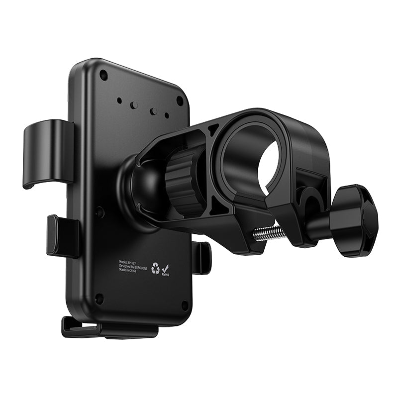 Borofone Universal Motorcycle and Bicycle Phone Holder with Secure Grip