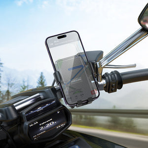 Borofone Universal Motorcycle and Bicycle Phone Holder with Secure Grip