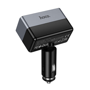 Hoco Dual Cigarette Lighter Car Charger Splitter for Two Devices