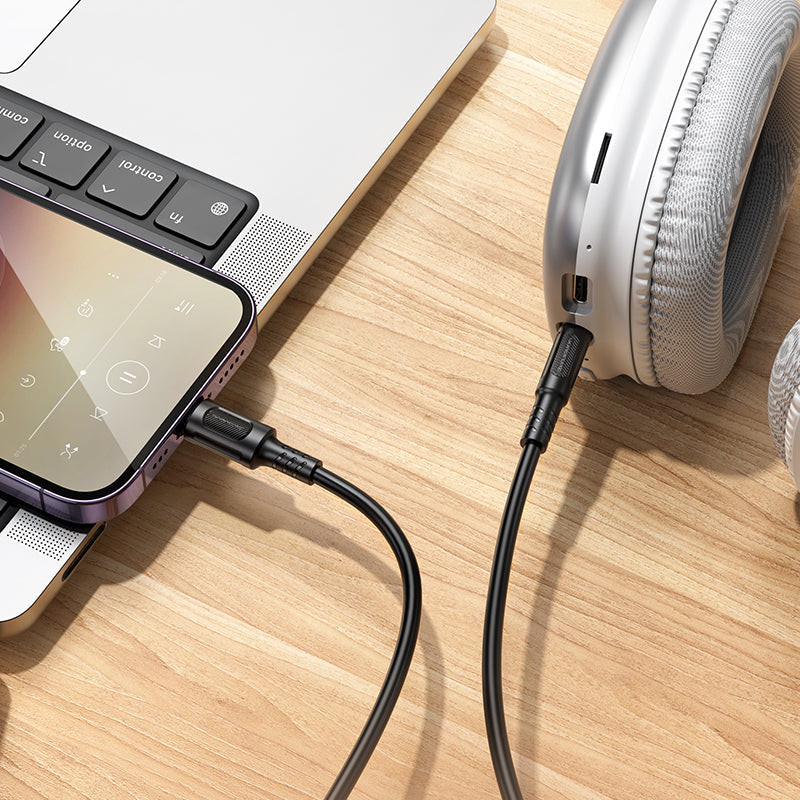 Borofone 3.5mm to Lightning Audio Conversion Cable for iPhone and iPad