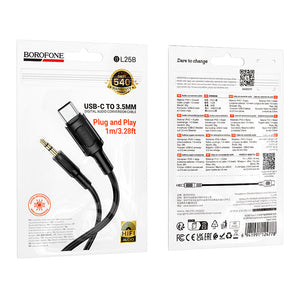 Borofone 3.5mm to USB-C Audio Conversion Cable for Android Phones and Tablets