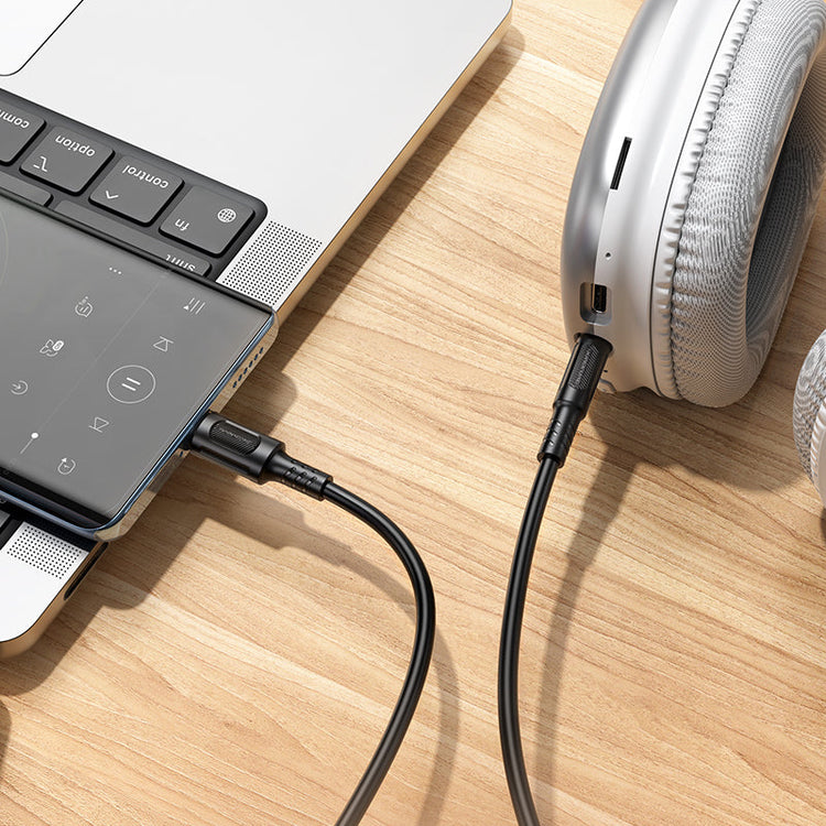 Borofone 3.5mm to USB-C Audio Conversion Cable for Android Phones and Tablets