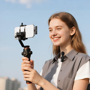 Borofone Wireless Clip-On Lavalier Microphone with USB-C Connector for Video Recording
