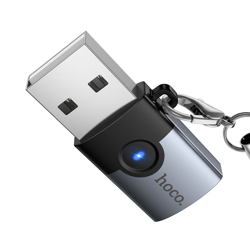 Hoco USB-A Male to USB-C Female USB 3.0 Adapter for Chargers and Cables