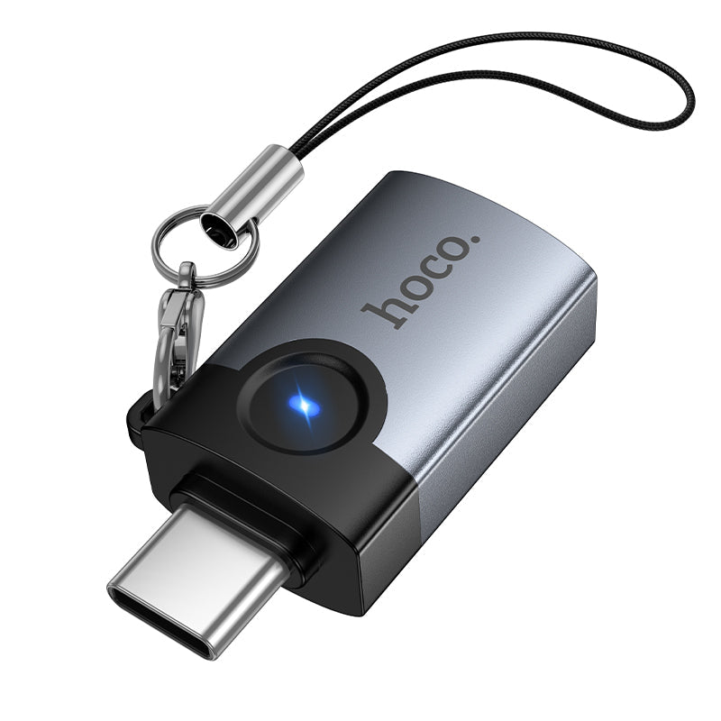 Hoco USB-C Male to USB-A Female OTG Adapter for Phones and Tablets