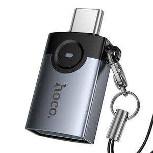 Hoco USB-C Male to USB-A Female OTG Adapter for Phones and Tablets