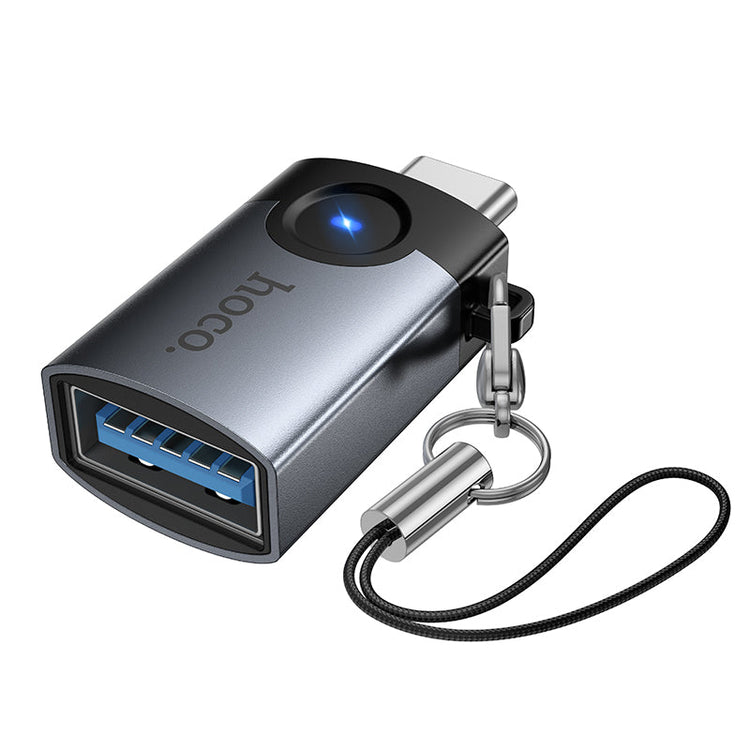 Hoco USB-C Male to USB-A Female OTG Adapter for Phones and Tablets