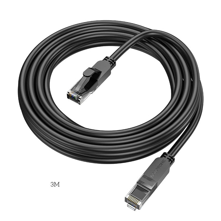 Borofone Cat 6 Gigabit Ethernet Network Cable in Multiple Lengths