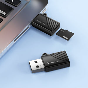 Hoco Mini TF Card Reader with USB-A, USB-C or Lightning Connector