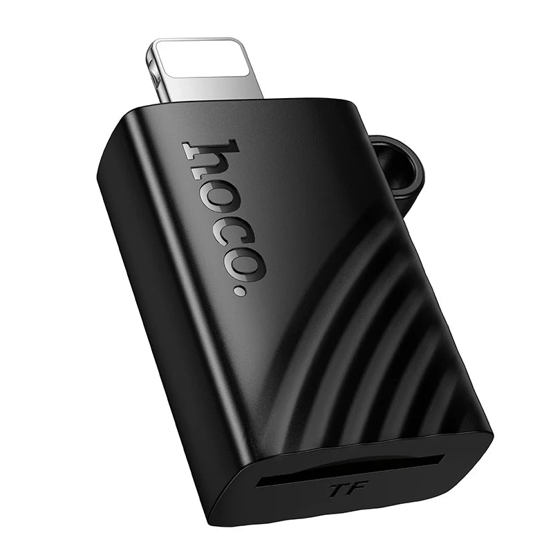 Hoco Mini TF Card Reader with USB-A, USB-C or Lightning Connector