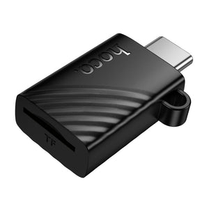 Hoco Mini TF Card Reader with USB-A, USB-C or Lightning Connector