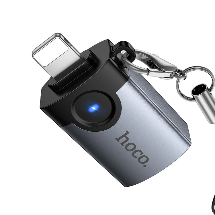 Hoco Lightning Male to USB-A Female OTG Adapter for iPhone and iPad