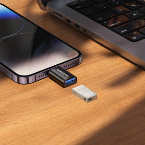 Borofone Lightning to USB-A OTG Adapter with USB 2.0 Data Transfer