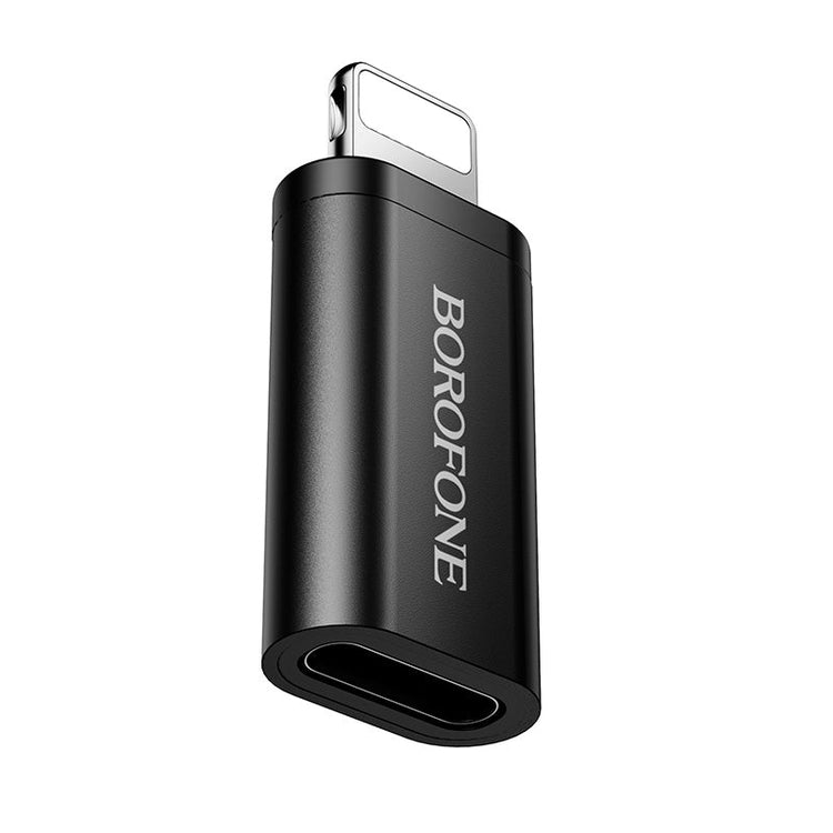 Borofone Lightning to USB-C OTG Adapter with USB 2.0 Data Transfer
