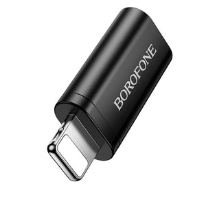 Borofone Lightning to USB-C OTG Adapter with USB 2.0 Data Transfer