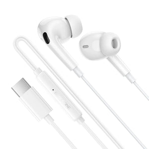 Borofone Pro USB-C Digital Universal Earphones with Microphone, Comfortable Fit