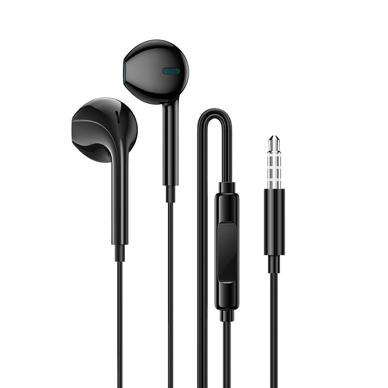 Borofone Universal 3.5mm Wired Earphones with Microphone and Volume Control