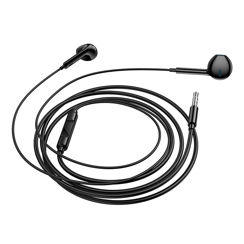 Borofone Universal 3.5mm Wired Earphones with Microphone and Volume Control