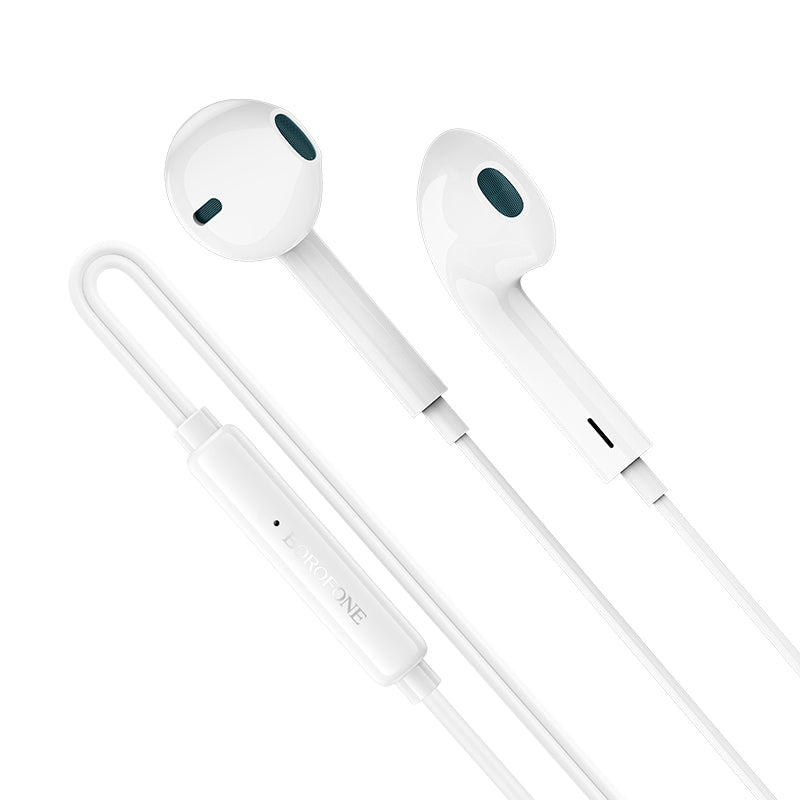 Borofone Universal 3.5mm Wired Earphones with Microphone and Volume Control