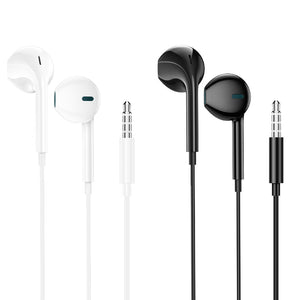 Borofone Universal 3.5mm Wired Earphones with Microphone and Volume Control
