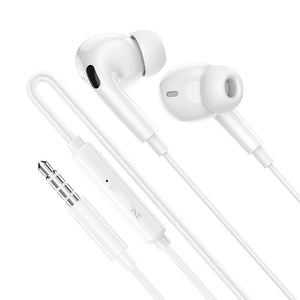 Borofone Pro 3.5mm Universal Wired Earphones with Microphone, Comfortable Fit