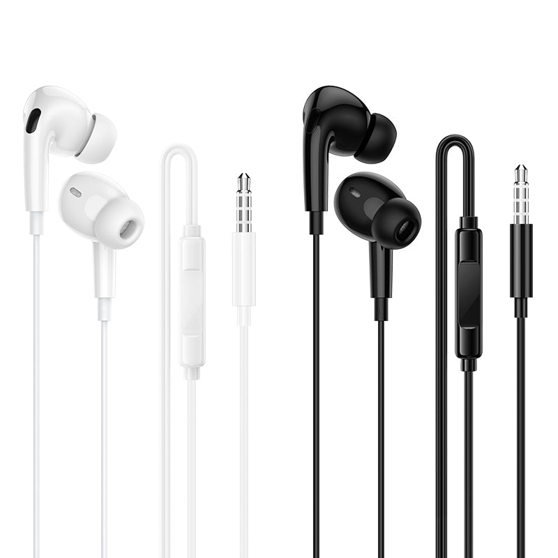 Borofone Pro 3.5mm Universal Wired Earphones with Microphone, Comfortable Fit
