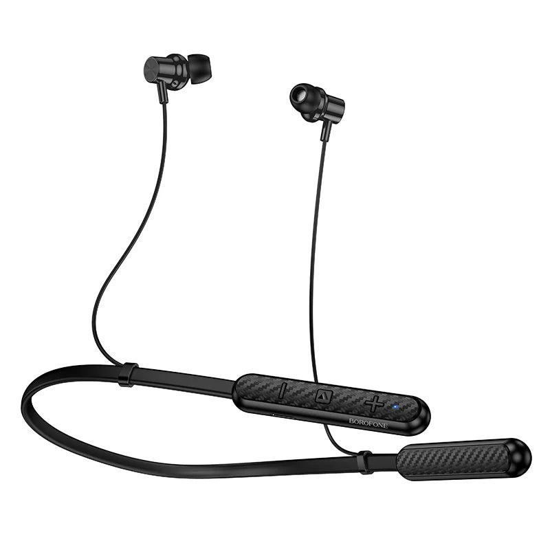 Borofone Sports Neckband Bluetooth Wireless Earphones with Built-In Controls