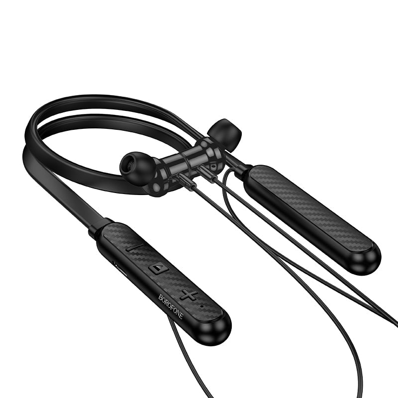 Borofone Sports Neckband Bluetooth Wireless Earphones with Built-In Controls