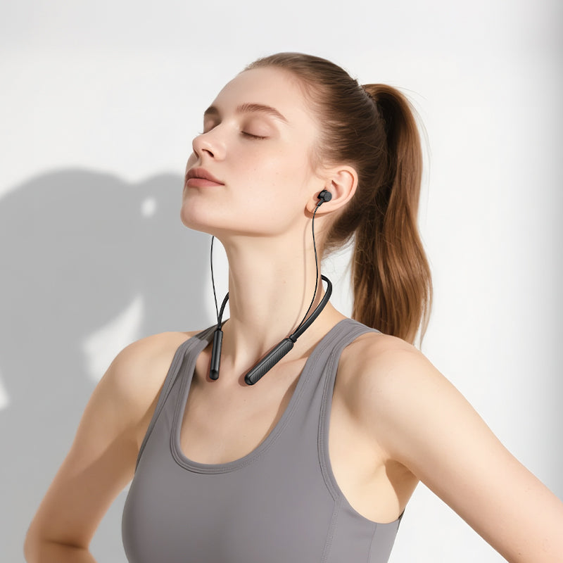 Borofone Sports Neckband Bluetooth Wireless Earphones with Built-In Controls