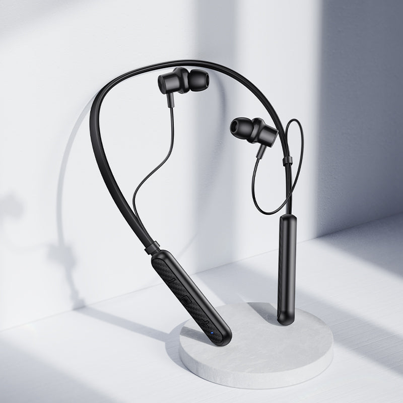 Borofone Sports Neckband Bluetooth Wireless Earphones with Built-In Controls