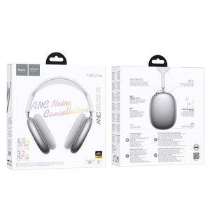 Hoco Wireless Bluetooth Headphones with Active Noise Cancellation and 45-Hour Battery