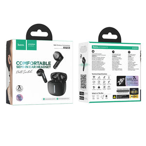 Hoco Wireless Bluetooth Earbuds with Touch Controls and App Connectivity