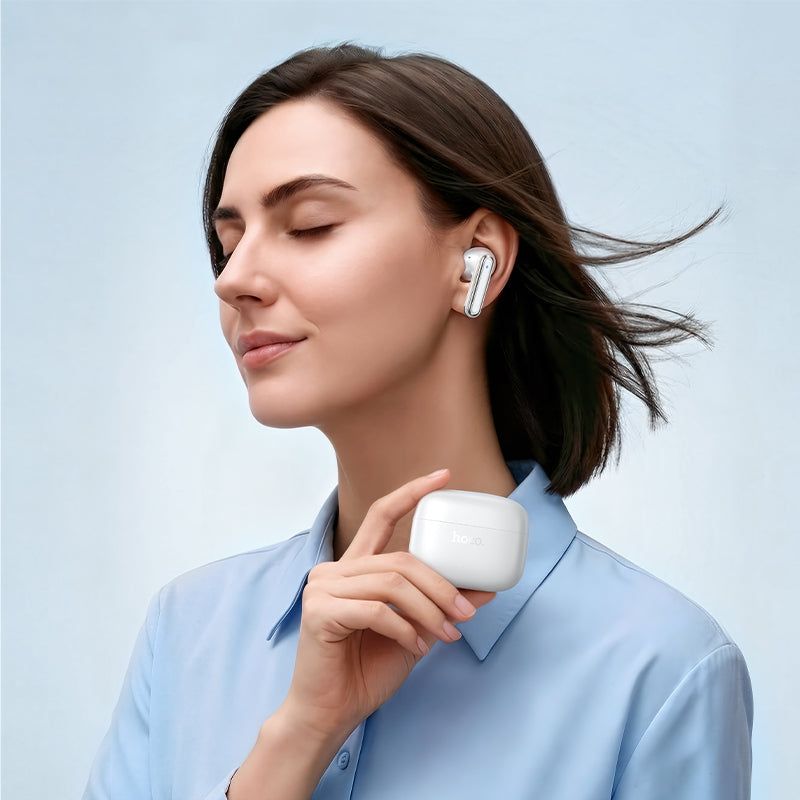 Hoco True Wireless Bluetooth Earbuds with App Control and 7 Hour Playtime