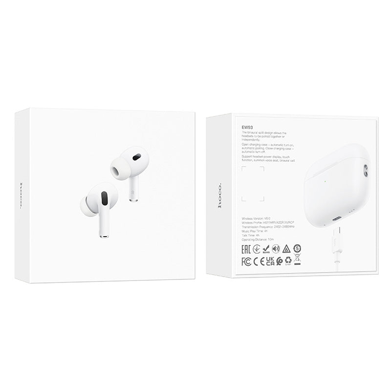 Hoco True Wireless Stereo Bluetooth Earbuds with 24 Hour Total Playtime