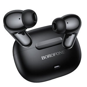 Borofone True Wireless ANC+ENC Bluetooth Earbuds with 27 Hour Total Playback