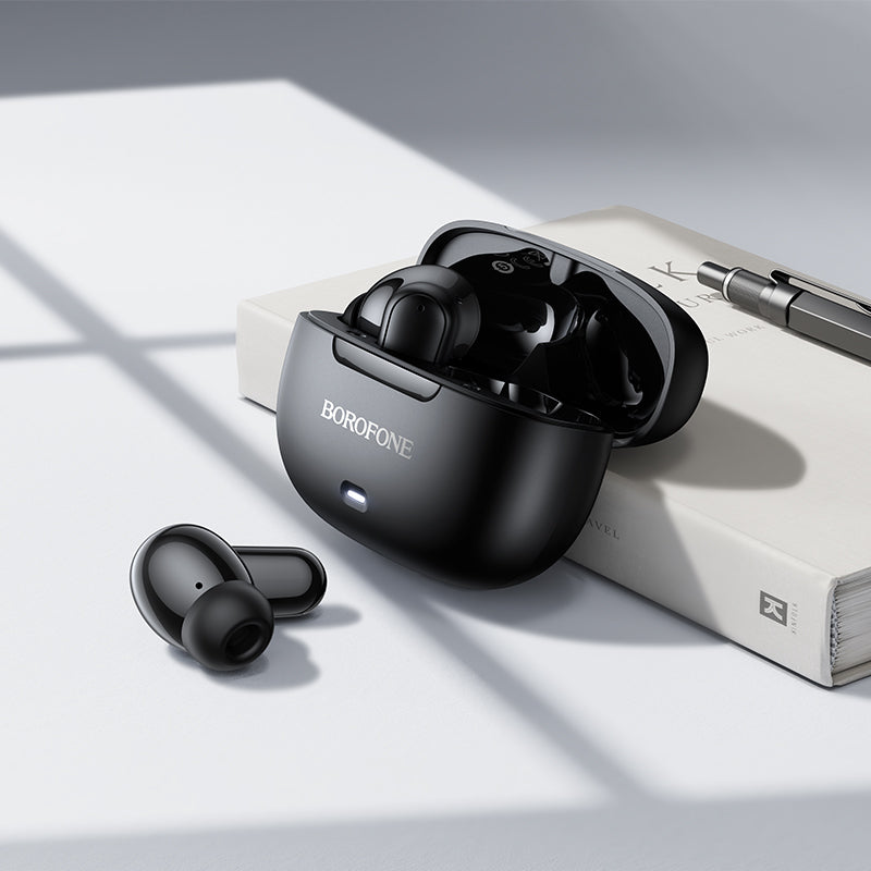 Borofone True Wireless ANC+ENC Bluetooth Earbuds with 27 Hour Total Playback