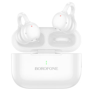 Borofone Clip-On True Wireless Bluetooth Earbuds with 6 Hour Playtime