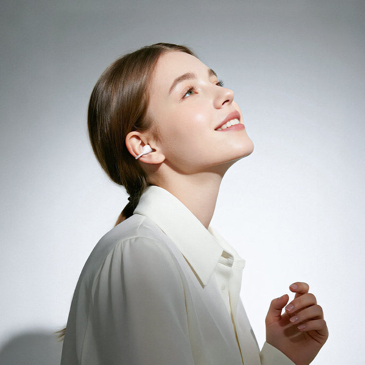 Borofone Clip-On True Wireless Bluetooth Earbuds with 6 Hour Playtime