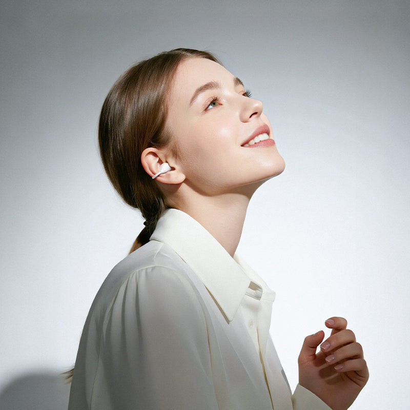 Borofone Clip-On True Wireless Bluetooth Earbuds with 6 Hour Playtime