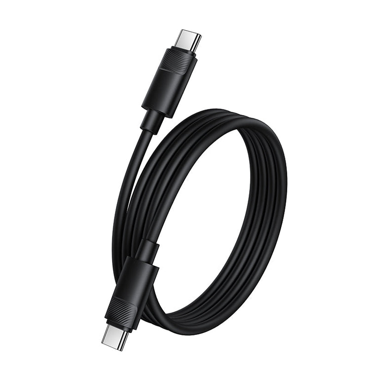 Borofone Silicone USB-C to USB-C 60W Fast Charging Cable for Phones and Tablets