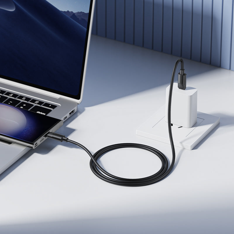 Borofone Silicone USB-C to USB-C 60W Fast Charging Cable for Phones and Tablets