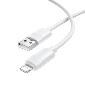 Borofone Silicone USB-C to USB-C 60W Fast Charging Cable for Phones and Tablets