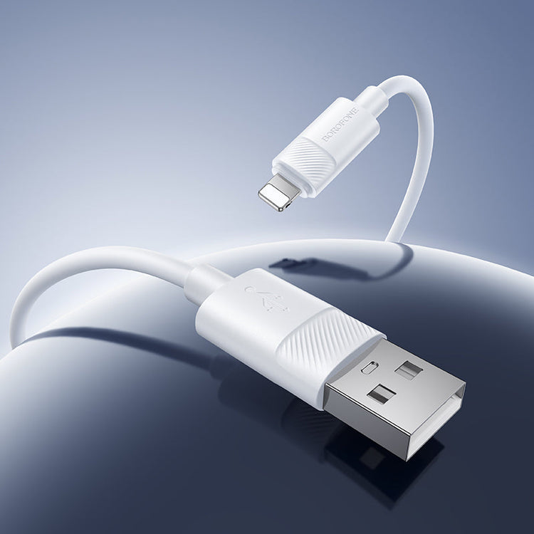 Borofone Silicone USB-C to USB-C 60W Fast Charging Cable for Phones and Tablets