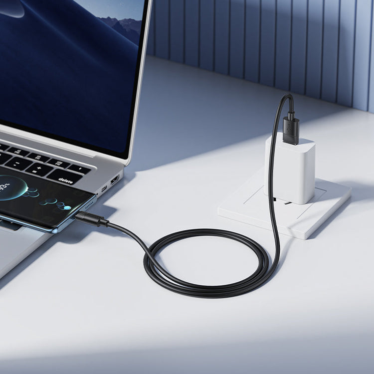 Borofone Silicone USB-C to USB-C 60W Fast Charging Cable for Phones and Tablets