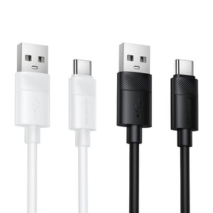 Borofone Silicone USB-C to USB-C 60W Fast Charging Cable for Phones and Tablets